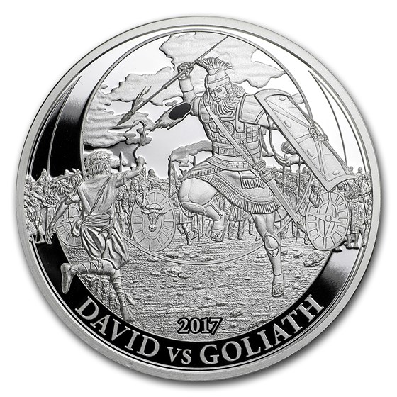 2017 Palau Silver Biblical Stories (David versus Goliath) 2017 Palau Silver Biblical Stories (David versus Goliath)
